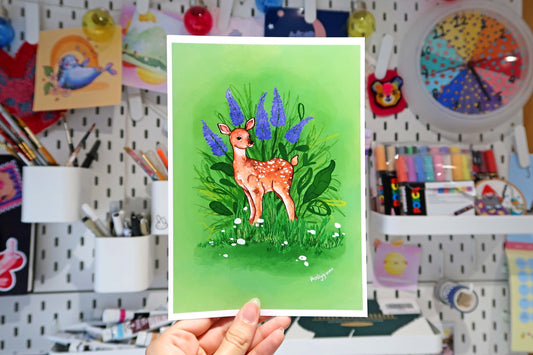 Deer A5 Print