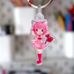 Mew Mew Power / Tokyo Mew Mew  Ichigo/ Zoey acrylic keyring