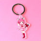 Mew Mew Power / Tokyo Mew Mew  Ichigo/ Zoey acrylic keyring