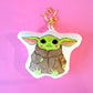 Baby Yoda Plush Keychain