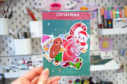 Christmas Sticker Set (Pack of 7)