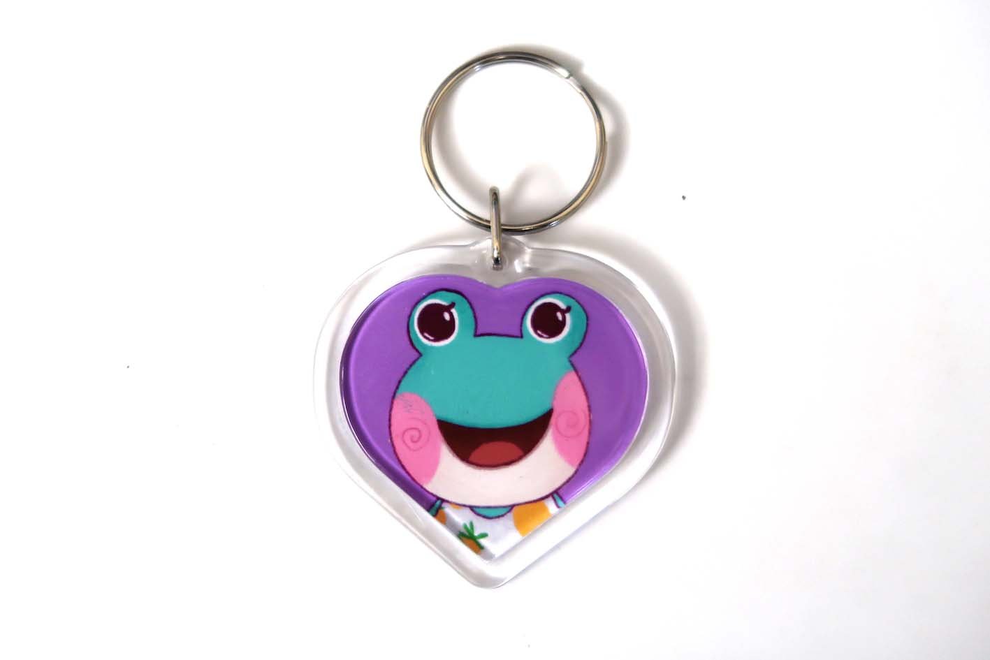 Animal Crossing New Horizons Amiibo Heart Keyrings