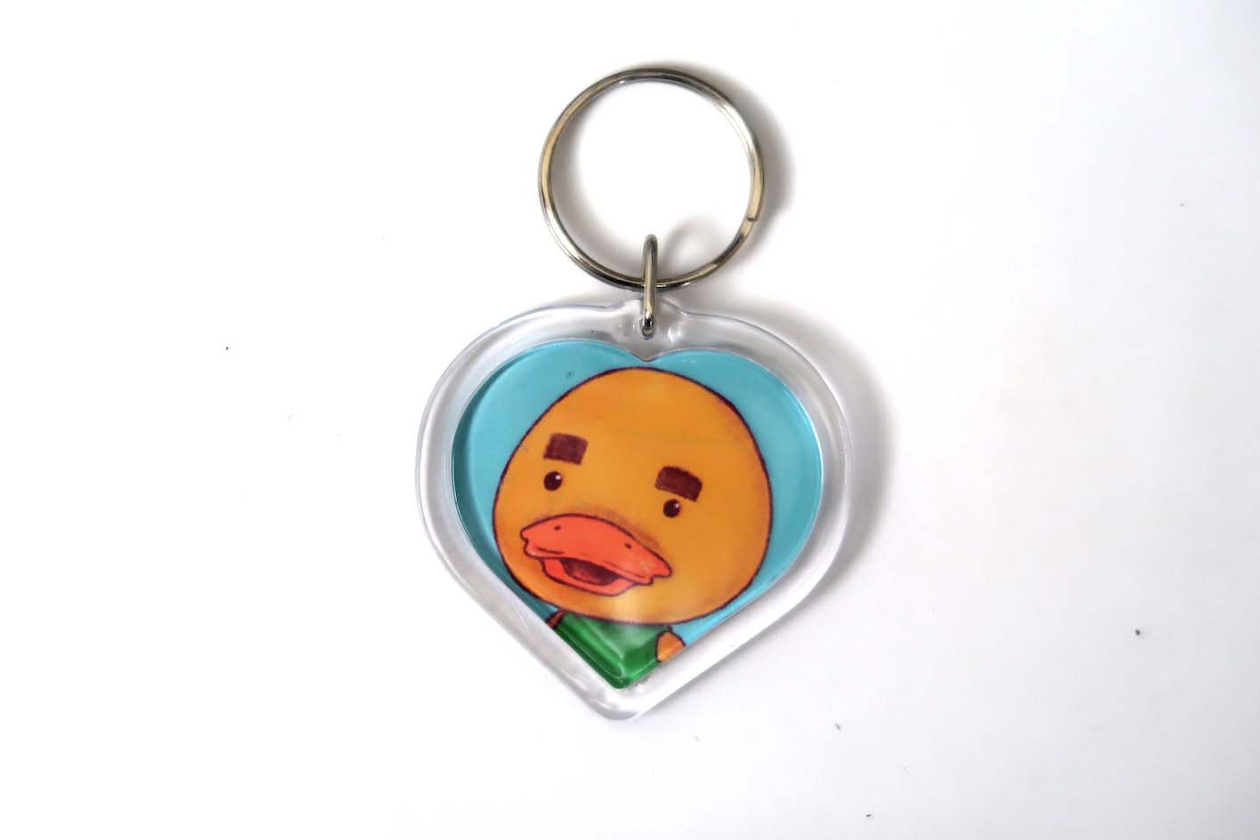 Animal Crossing New Horizons Amiibo Heart Keyrings