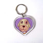 Animal Crossing New Horizons Amiibo Heart Keyrings