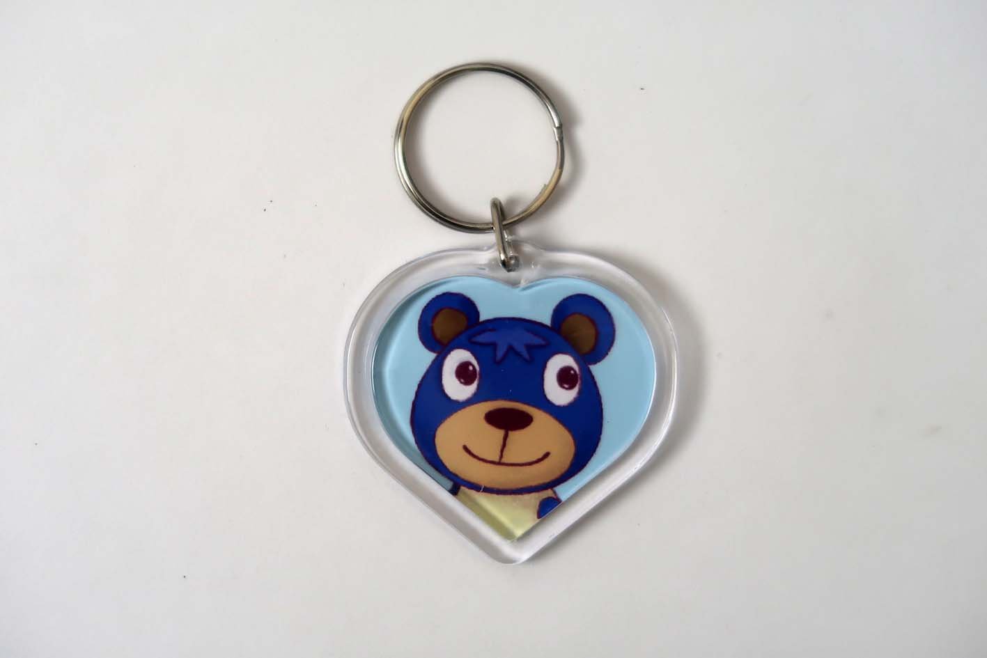 Animal Crossing New Horizons Amiibo Heart Keyrings