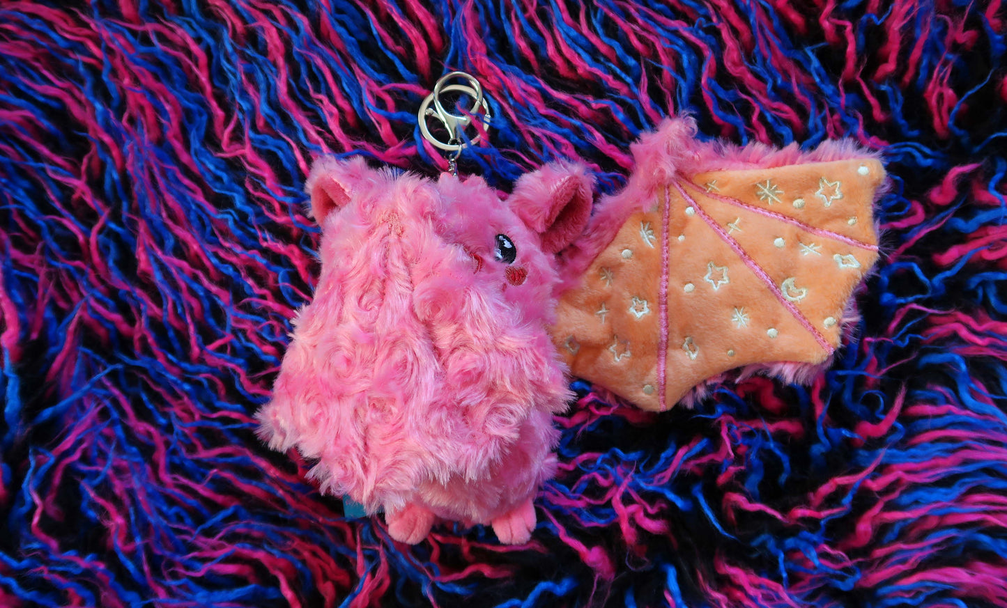 Stella the Bat Plush Keyring