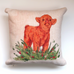 Highland Cow Cushion