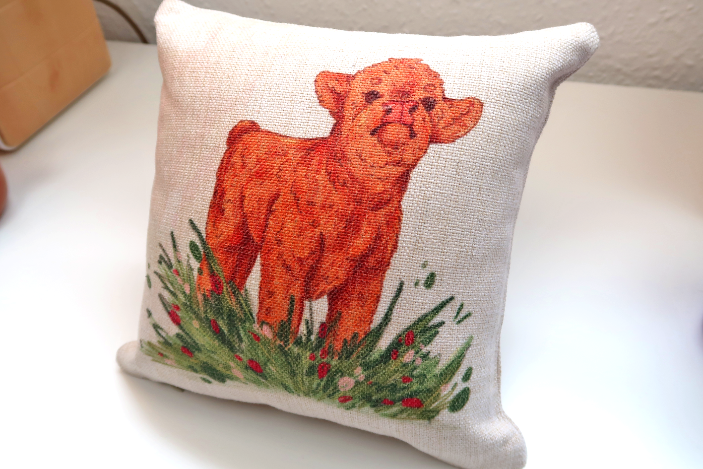 Highland Cow Cushion