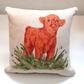 Highland Cow Cushion