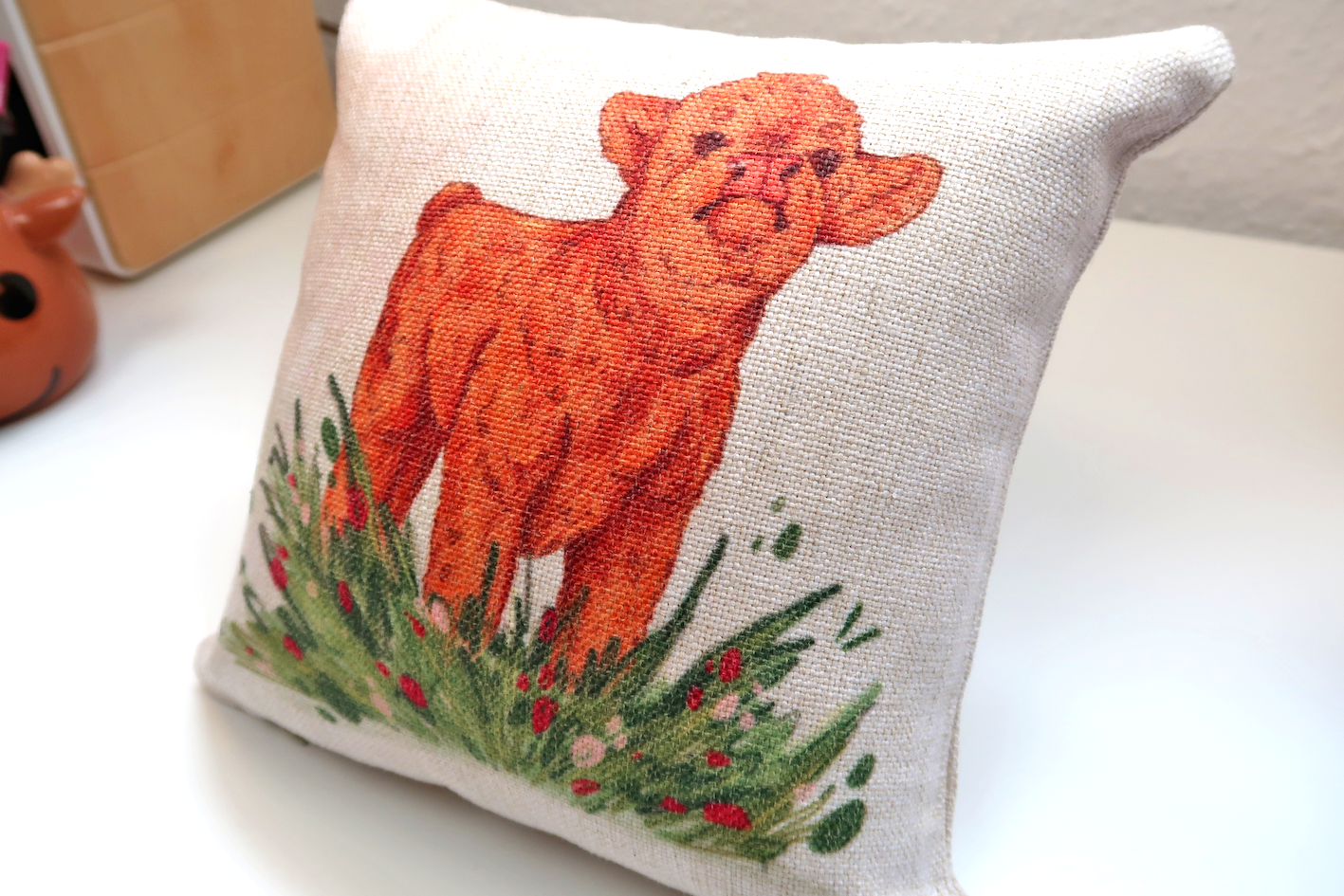 Highland Cow Cushion