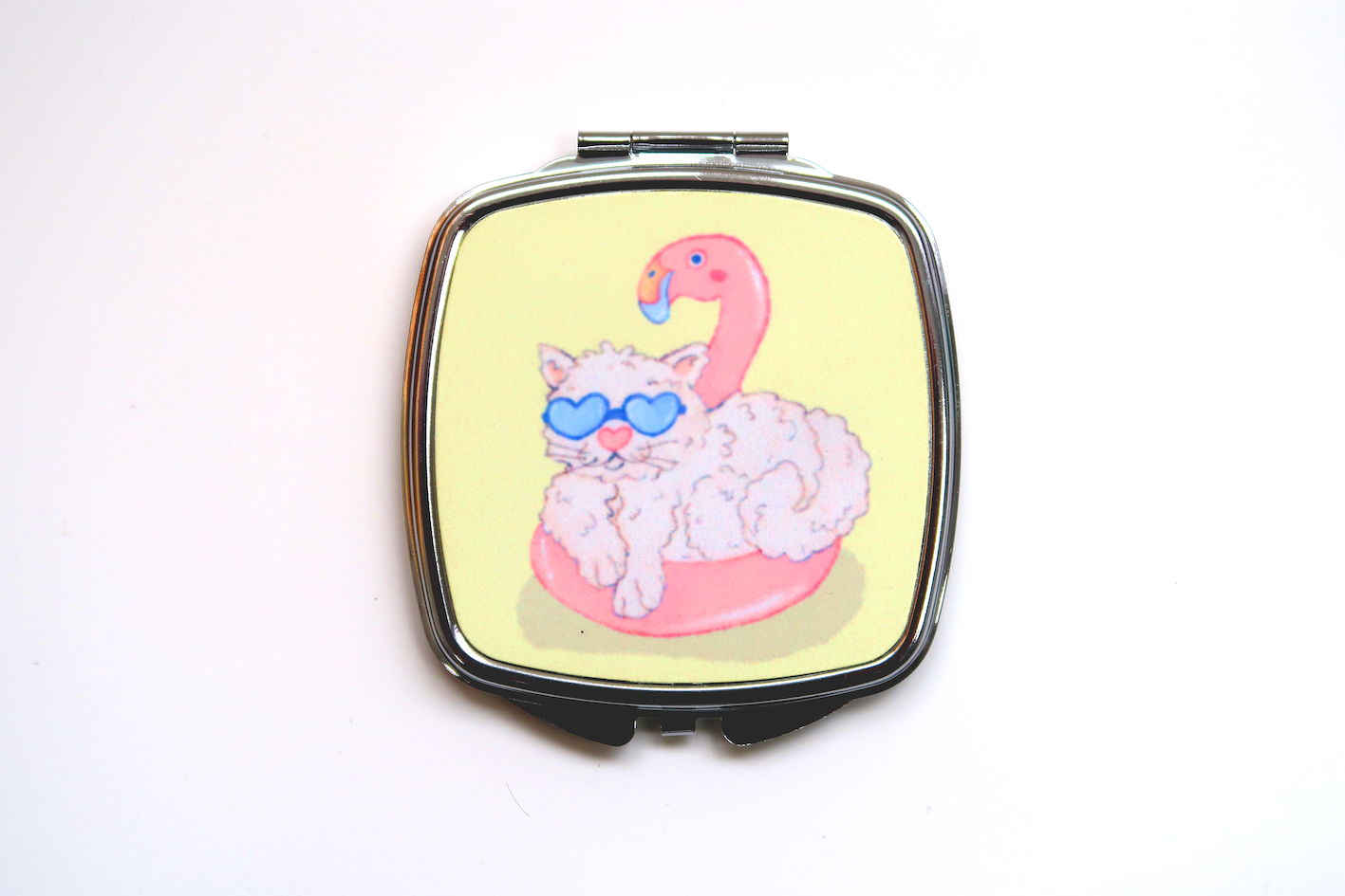 Summer Kitties Pocket Mirror