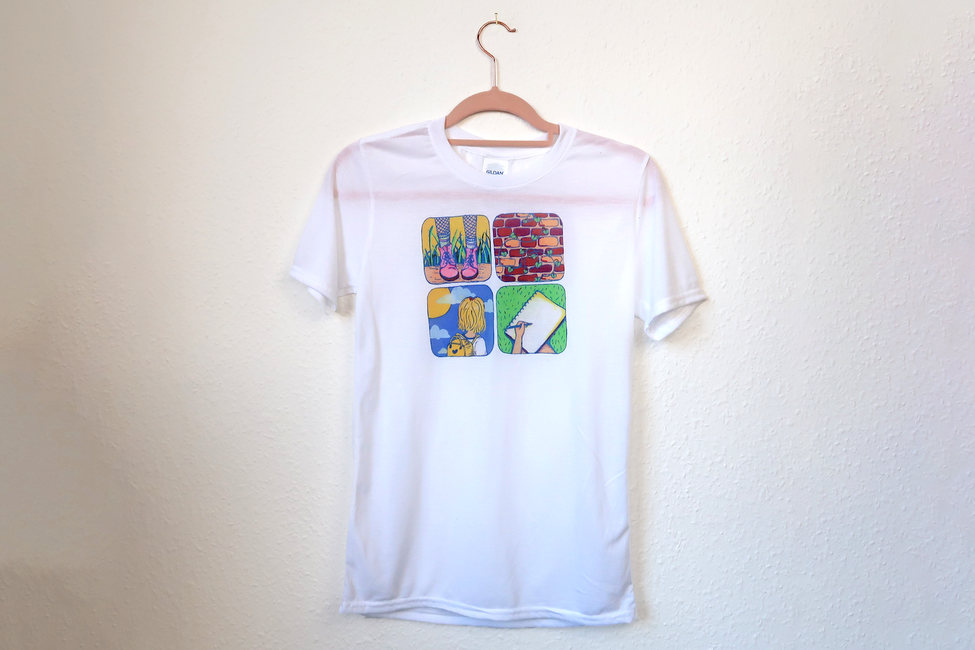 Square Print T-shirt