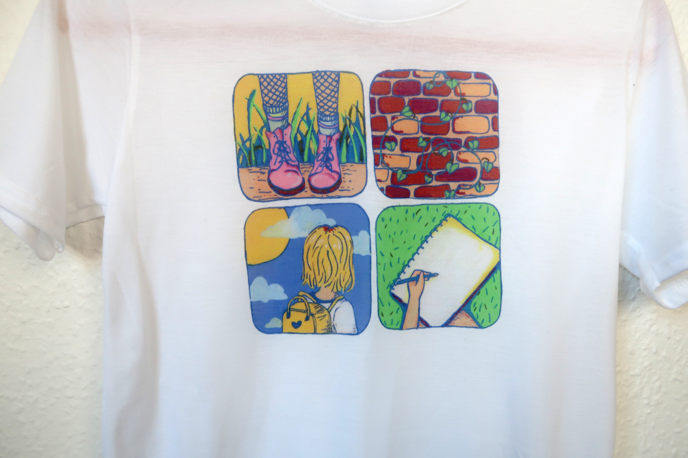 Square Print T-shirt