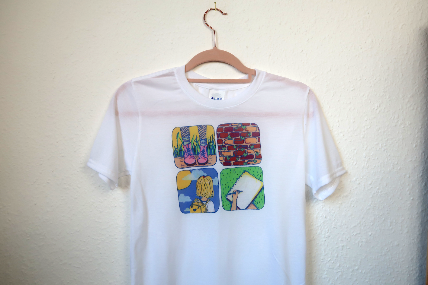 Square Print T-shirt