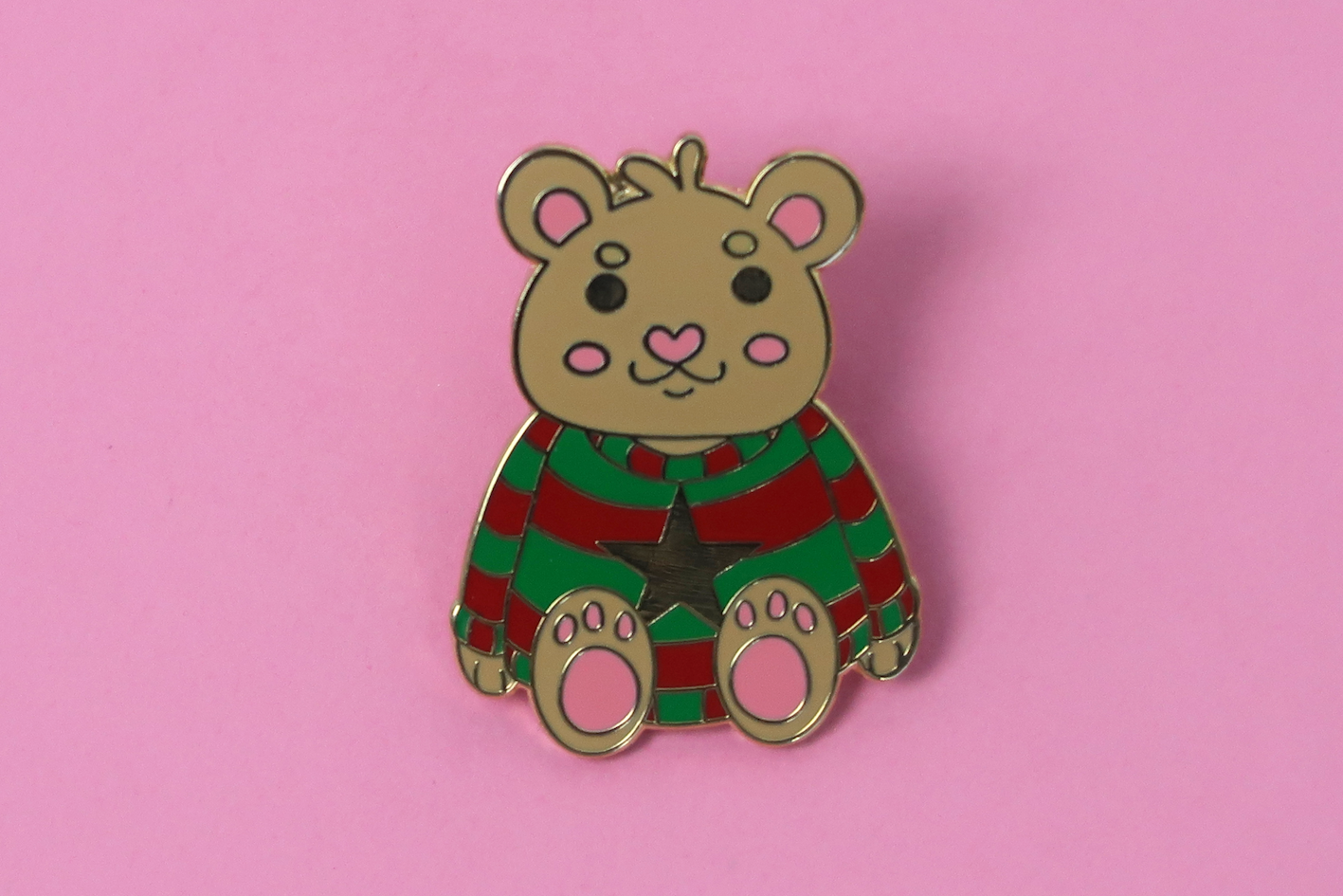 Enamel Bear Pin