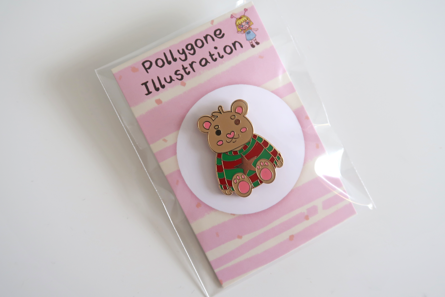 Enamel Bear Pin