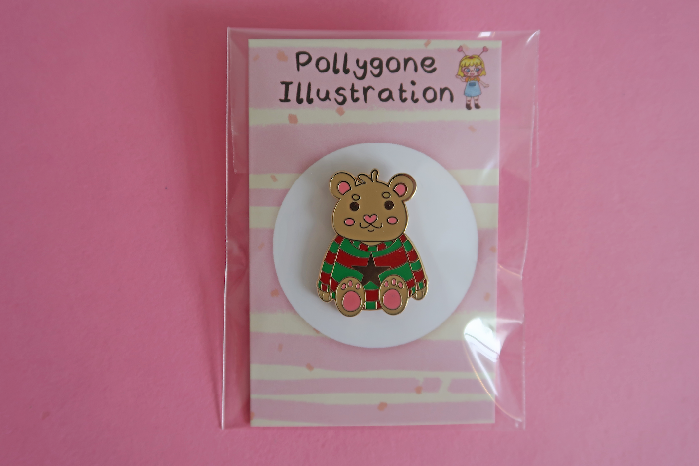 Enamel Bear Pin