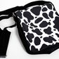 Cow Print Small Shoulder Bag