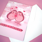 Hogs + Kisses Hedgehog Valentines Day / Anniversary Greetings Card