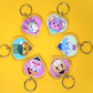 Animal Crossing New Horizons Amiibo Heart Keyrings