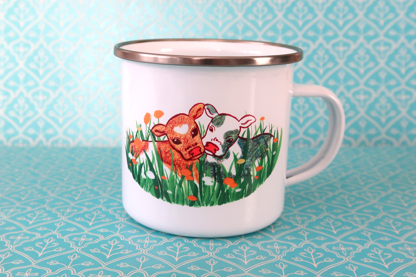 Cow Unbreakable Enamel Mug