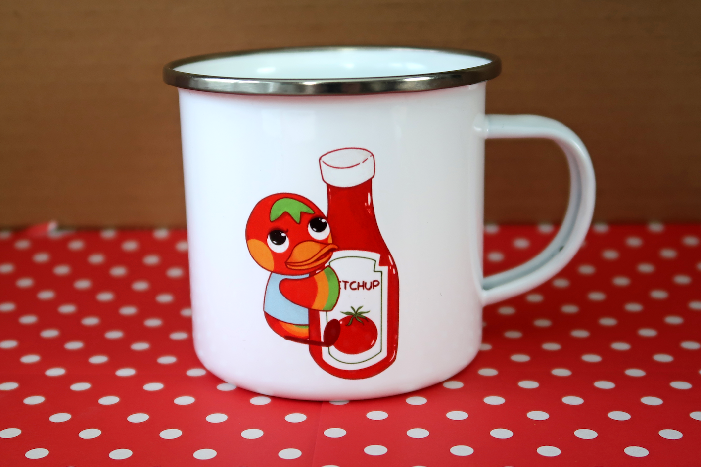 Ketchup Unbreakable Enamel Mug