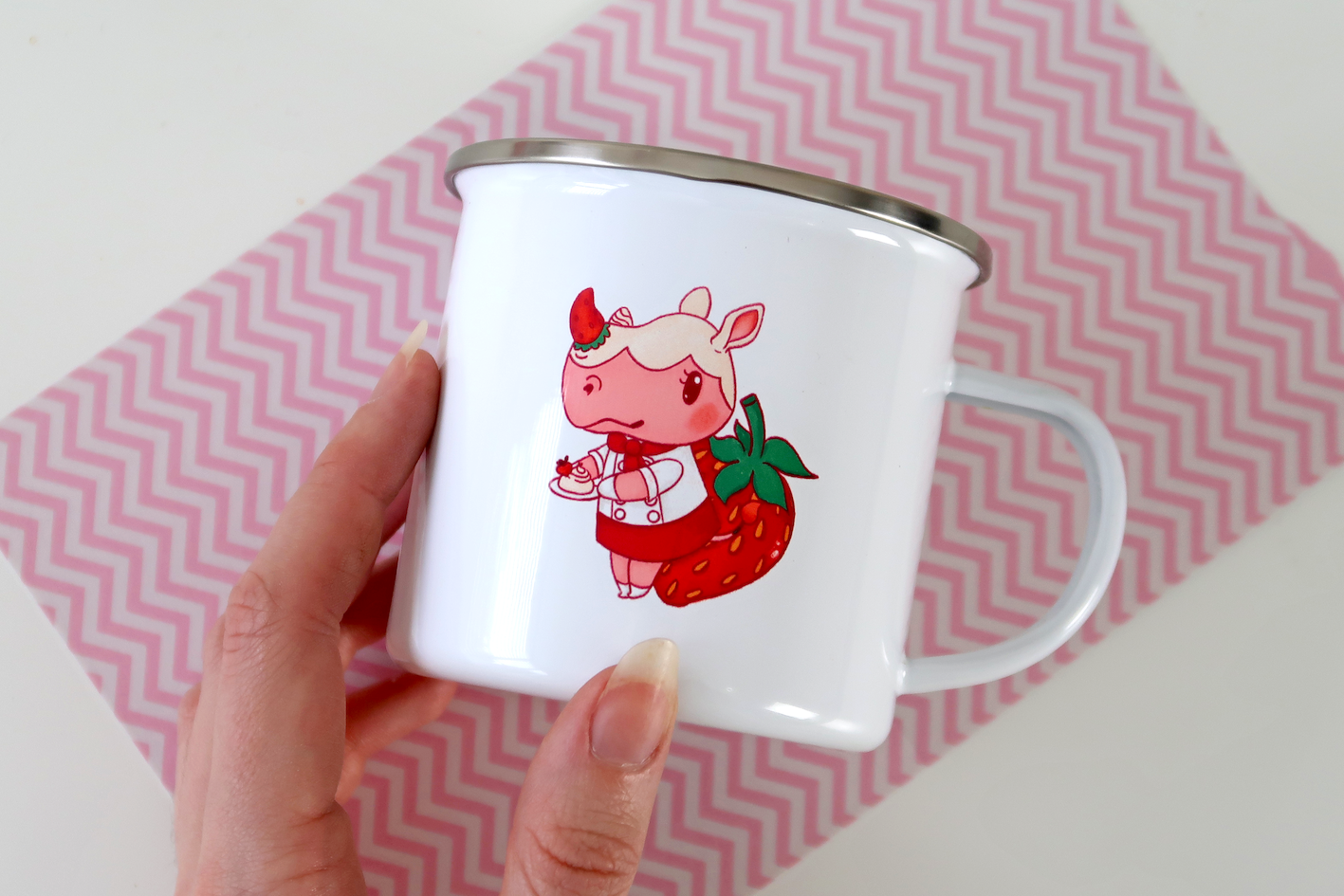 Merengue Unbreakable Enamel Mug