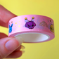 Rainbow Friends Gold Foiled Washi Tape