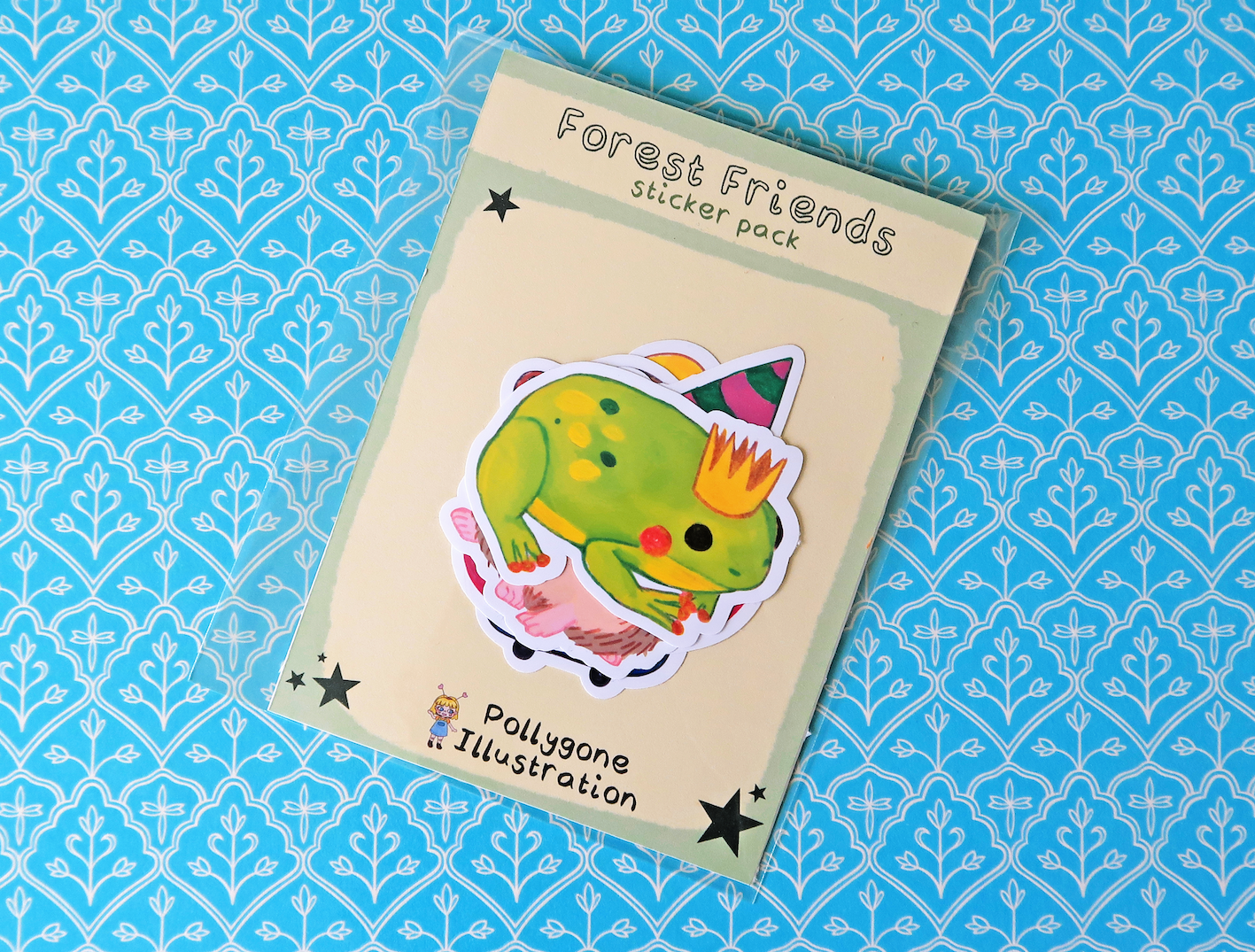 Forest Friends Vinyl Sticker Set (Pack of 4)