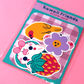 Kawaii Friends Vinyl Sticker Set (Pack of 5)