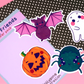 Spooky Friends Vinyl Sticker Set (Pack of 4)