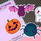 Spooky Friends Vinyl Sticker Set (Pack of 4)