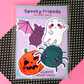 Spooky Friends Vinyl Sticker Set (Pack of 4)