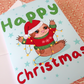 Sloth Happy Christmas Greeting Card/s