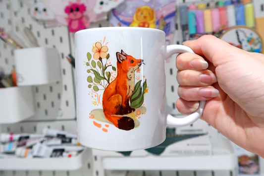 Ceramic Fox Mug