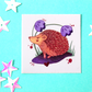 Square Hedgehog Sticker
