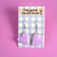 Heart Earrings - CHOOSE YOUR COLOUR (sterling silver plated, hypoallergenic)