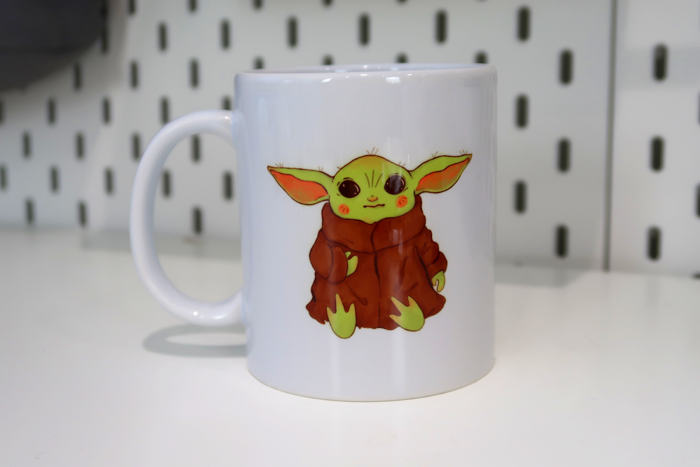 Ceramic Baby Yoda Mug