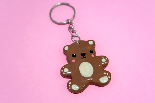 Brown Bear Keyring