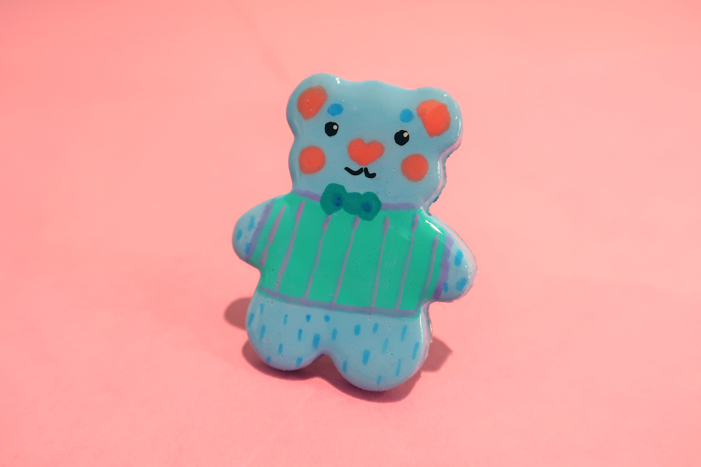 Blue Bear Badge