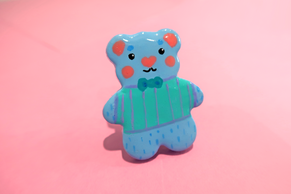 Blue Bear Badge
