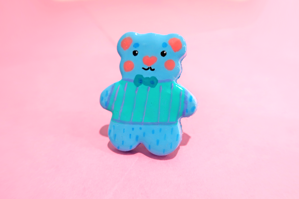 Blue Bear Badge
