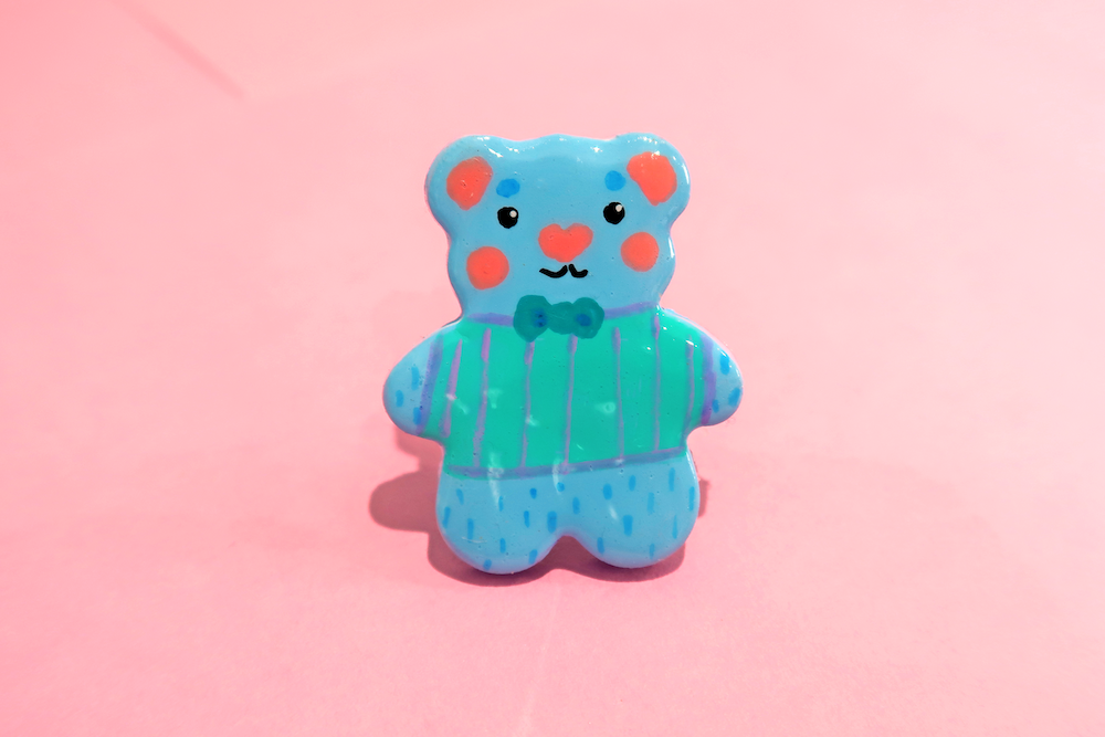 Blue Bear Badge