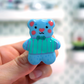 Handmade Clay Bear Badge Mystery Box Surprise