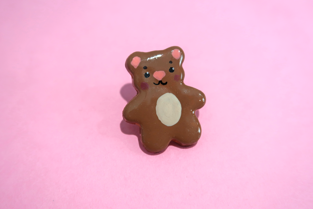 Brown Bear Pin