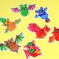Fruit Bats Magnets Set (Pack of 7)