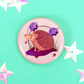 Hedgehog Button Badge