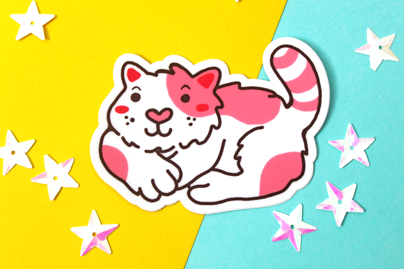 Sitting Cat Sticker