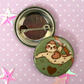 Sloth Button Badge